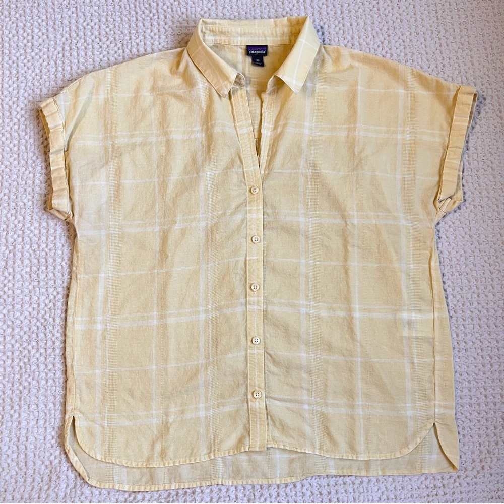 Patagonia Women's Lightweight A/C Shirt Sz XS Oversized Boxy